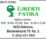  - Újkerti Patika