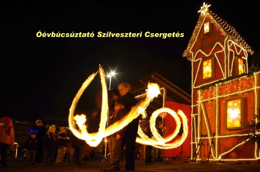   - Óévbúcsúztató szilveszteri csergetés