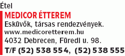   - Medicor Étterem