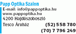   - Papp Optika Szalon