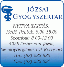   - Józsai Gyógyszertár