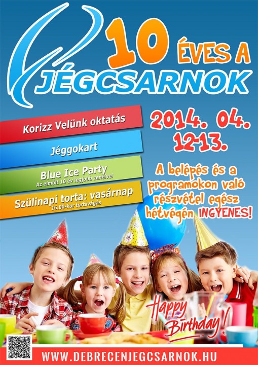 Egész napos nyitva tartás - INGYENES BELPÉS!  - Egész hétvégén ingyenes a belépés a 10 éves Jégcsarnokban!