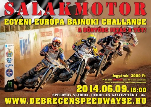 Plakát  - Salakmotor egyéni EB challange