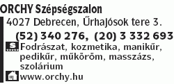   - ORCHY Szépségszalon