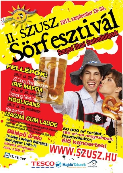 SZUSZ Sörfesztivál 2012  - SZUSZ Sörfesztivál