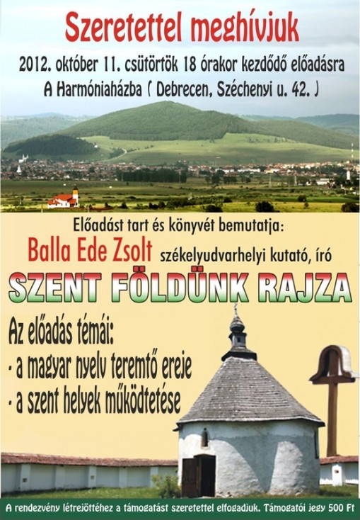   - Szent földünk rajza
