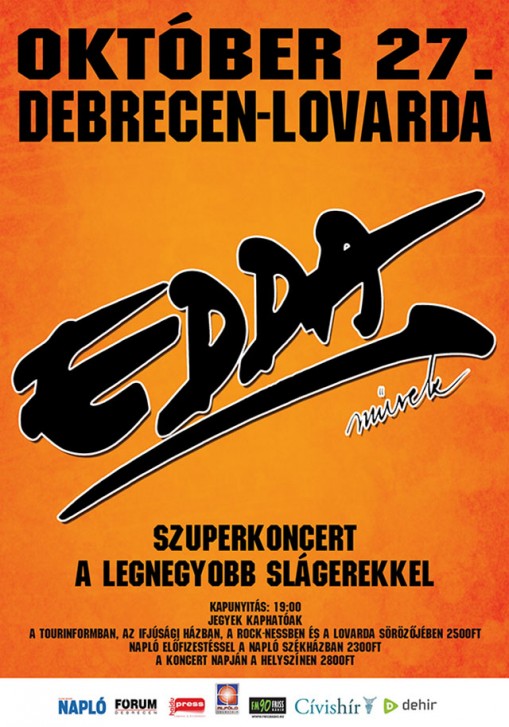 EDDA koncert Debreceni Lovarda   - Edda koncert